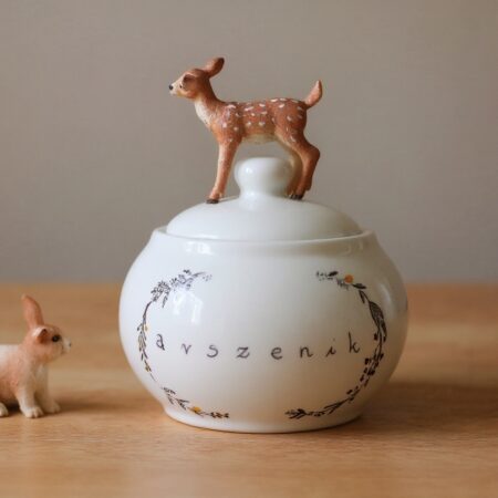 LEŚNA cukiernica z TWOIM napisem