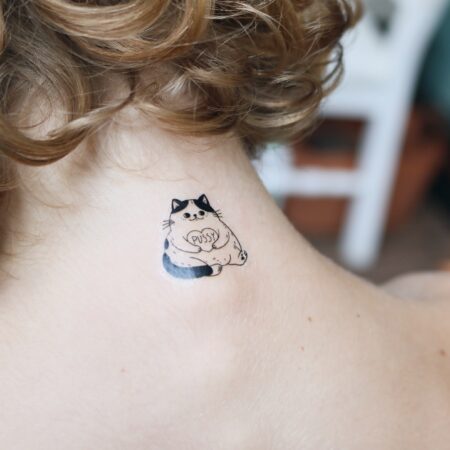 tatuaż PUSSY