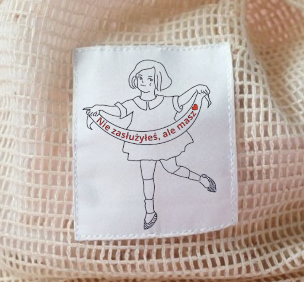 eko worek na prezent Nie Zasłużyłeś - obrazek 2