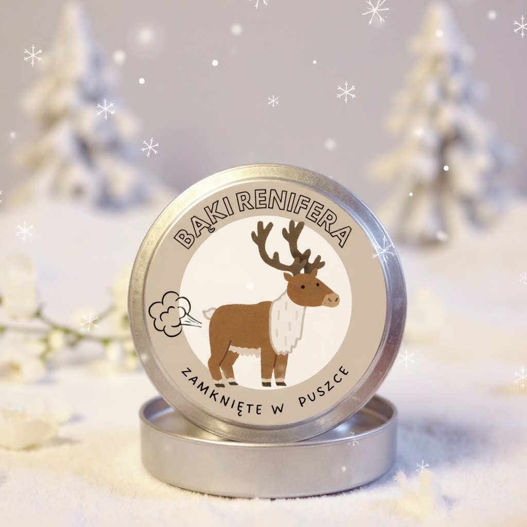 świeca w puszce Bąki Renifera - obrazek 2