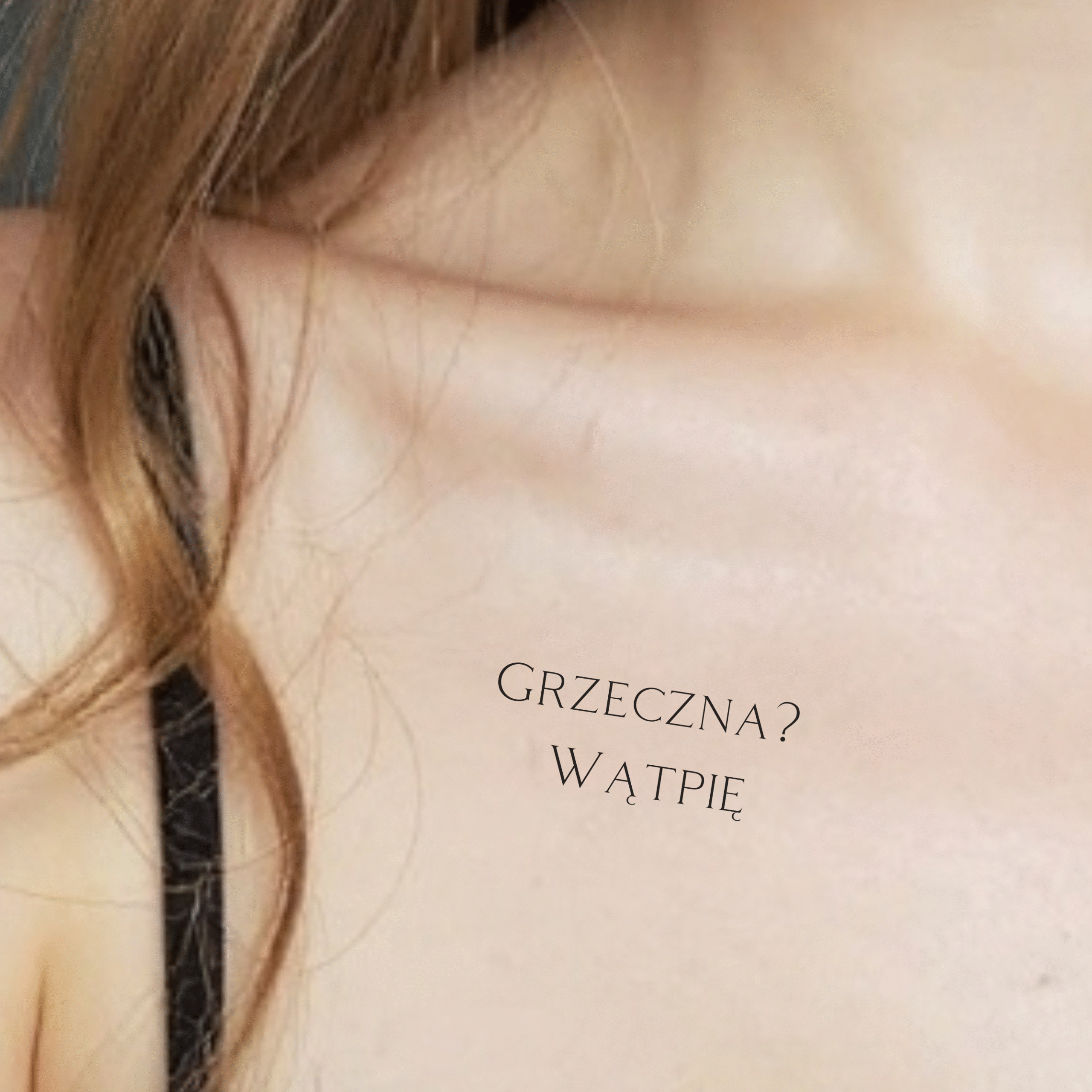 tatuaż GRZECZNA