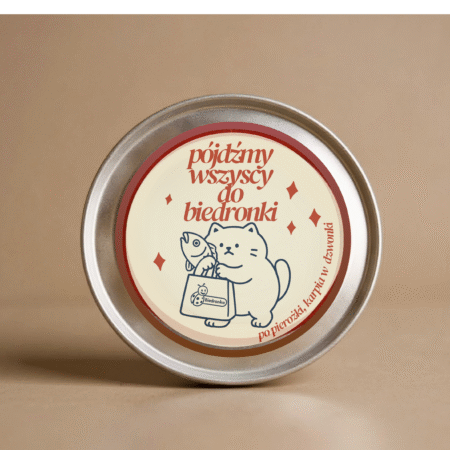 świeca w puszce Biedra