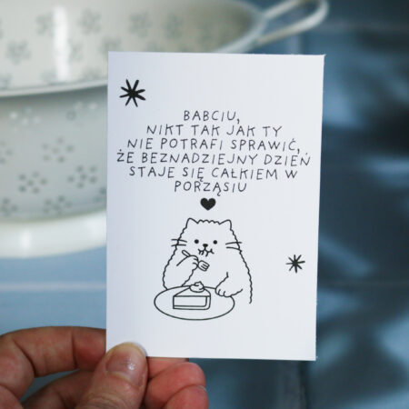 bilecik dla Babci W Porząsiu